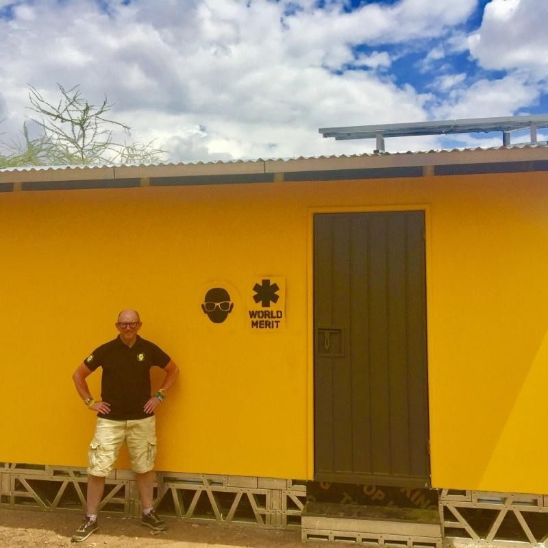 Bernie Hollywood - First Solar Computer Lab in Kenya
